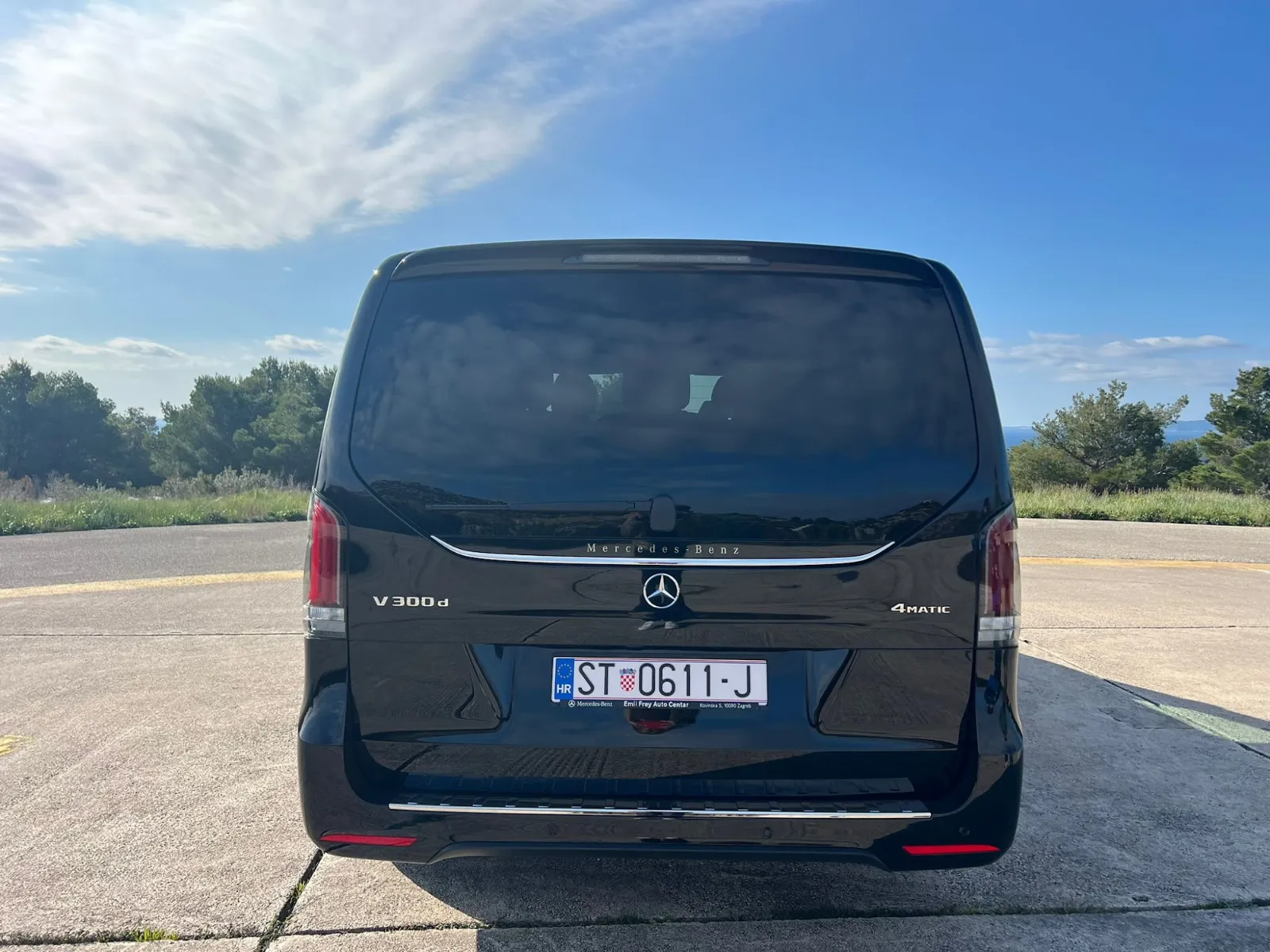 Mercedes V Class exterior